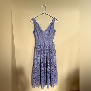 ASOS formal lace v-neck dress